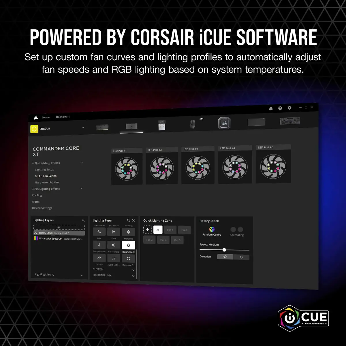 Контроллер вентиляторов Corsair iCUE Commander Core XT Photo 11