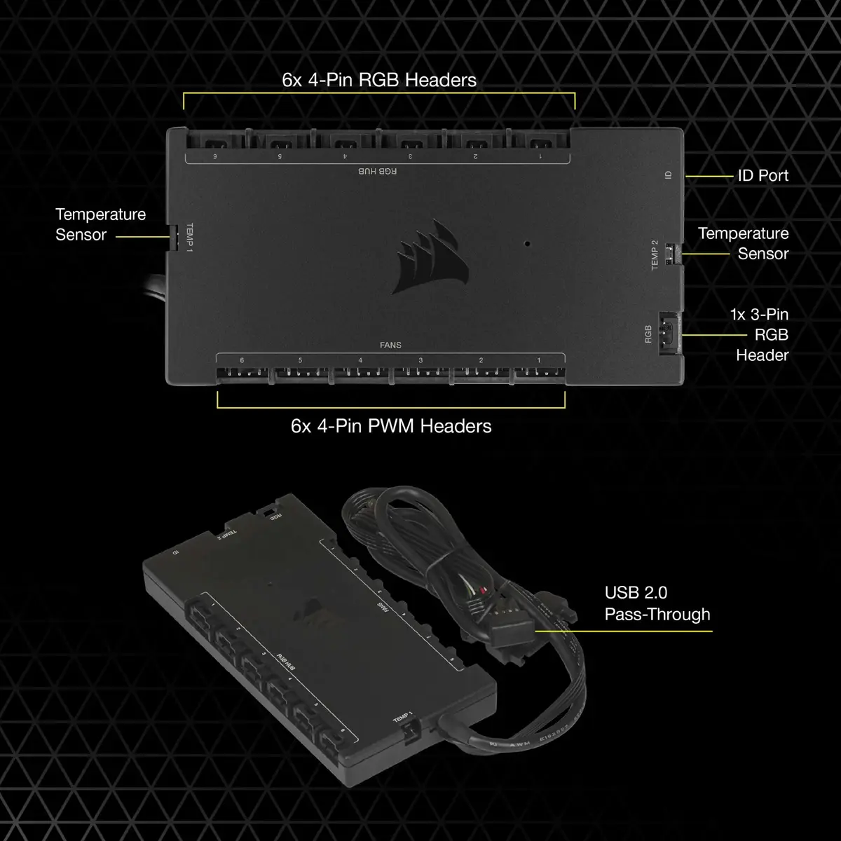 Контроллер вентиляторов Corsair iCUE Commander Core XT Photo 12