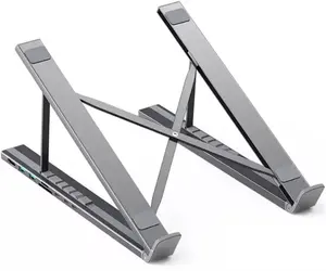 USB-концентратор AXAGON RF-HUB-M48-V2 — 7-в-1, 7-дюймовый хаб со стендом, модель M48-V2