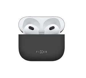 Case FIXED Silky Case — silicone protective cover, black