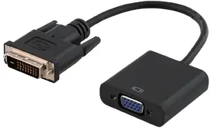 DVI‑D uz VGA video adapters kabelis cables to go RF‑DVID‑VGA — Full HD 1080p konvertācija, DVI‑D (single‑link) uz 15‑pin VGA