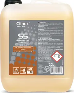 Средство для уборки Clinex S5 20 л – универсальный очиститель для стойких загрязнений (20 л)