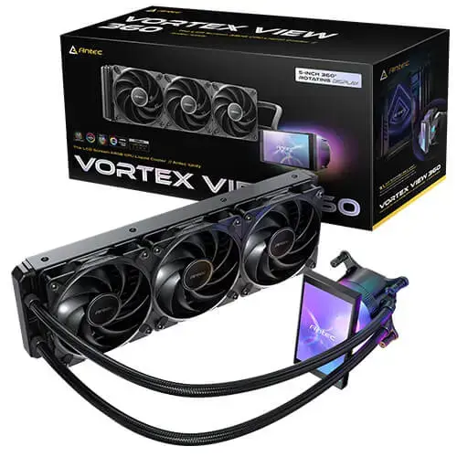 ANTEC VORTEX VIEW 360 жидкостное охлаждение Photo 10