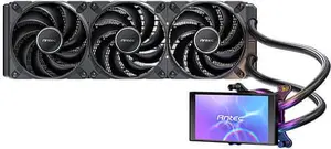 All-in-one Liquid Cooler ANT﻿EC VORTEX VIEW 360 — 120 mm Fans, Black
