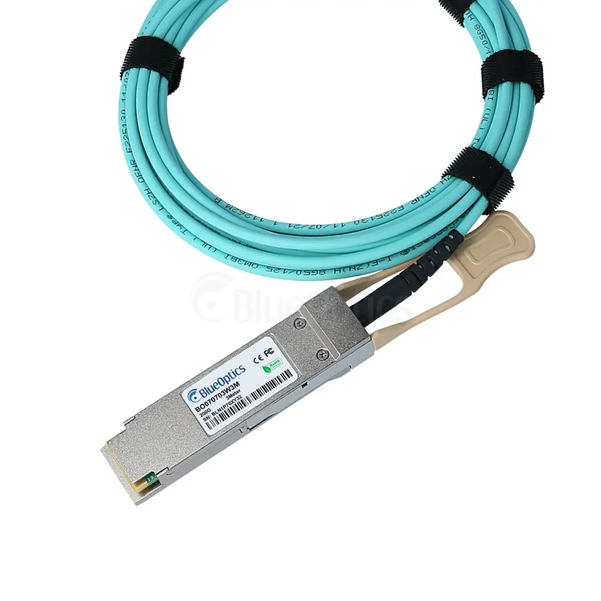 BlueOptics InfiniBand QSFP56 cable 15 m Photo 3