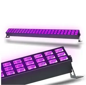 Lighting bar Light4Me UV BAR 72x2W — UV-A linear lamp strip for stage and effect lighting
