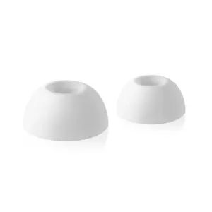 Earbud silicone tips FIXED Plugs for Apple AirPods Pro 3 — size M, 2 pairs