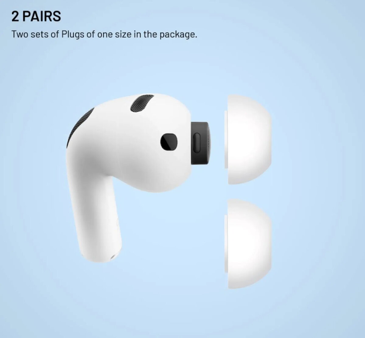 FIXED Plugs silikona uzgaļi AirPods Pro 3 M Photo 3