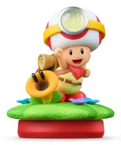 Interaktīva spēļu figūriņa NINTENDO Captain Toad & Talking Flower priekš Nintendo Switch 2, Amiibo, blisters, 1 gab.