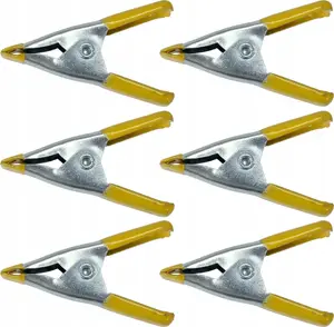 Clamping Spring Clips TOYA VOREL 50 mm set of 6, model 38490