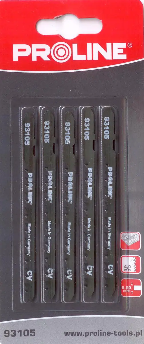 Proline jigsaw/scroll/reciprocating blade 93105 Photo 2