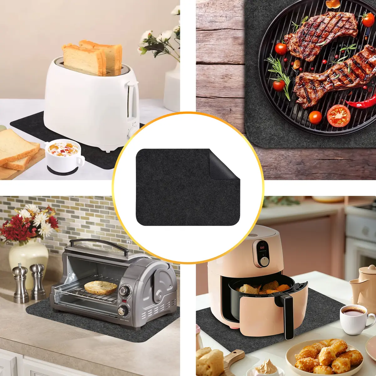Extralink Home Protective Mat for Air Fryer 60x45 cm Photo 4