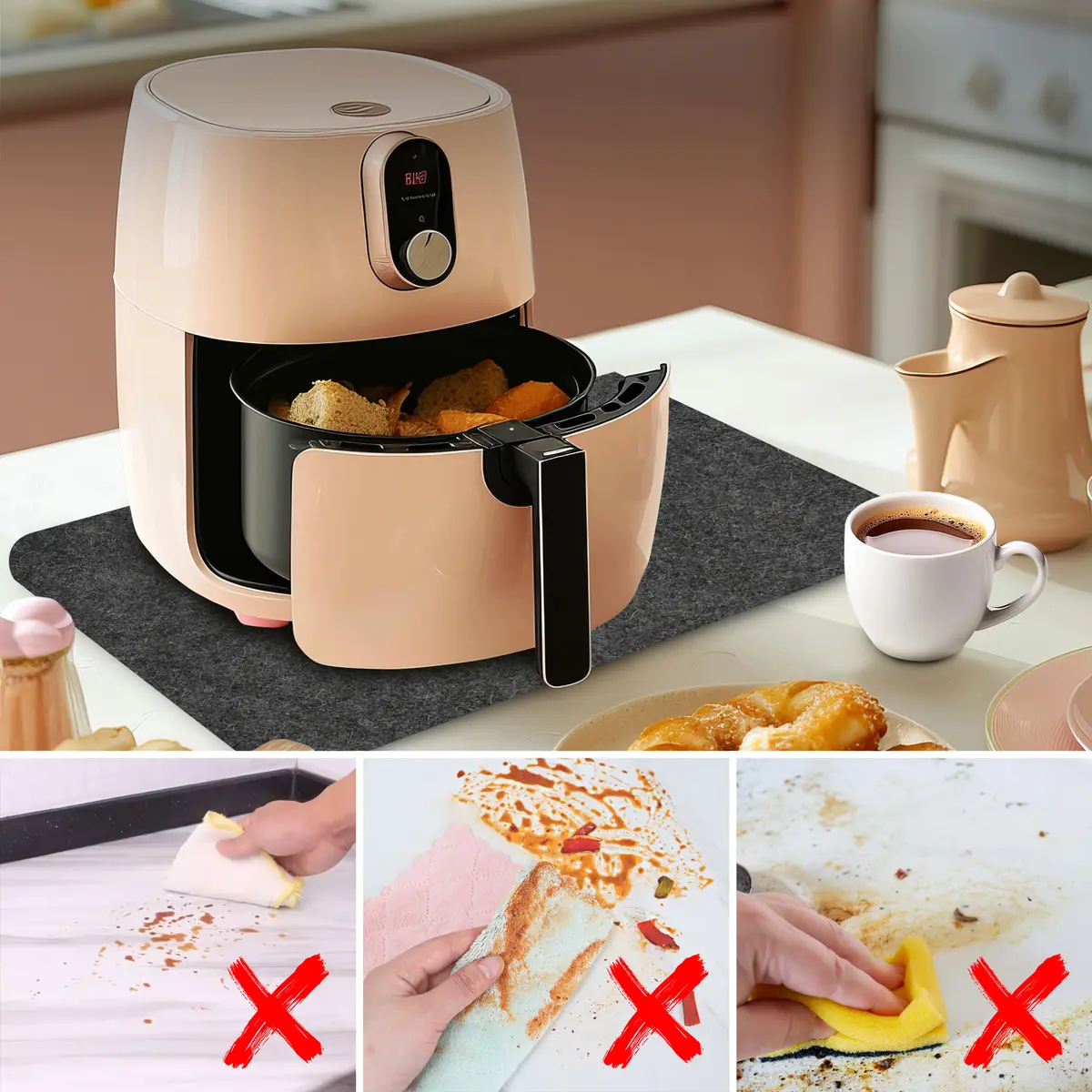 Extralink Home Protective Mat for Air Fryer 60x45 cm Photo 6
