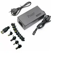 Universal Laptop Charger TRANSCEND GX-96W, 96W, 13 Ports, Black