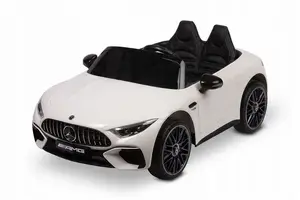 Электромобиль Toyz Mercedes SL63 белый — детский аккумуляторный автомобиль