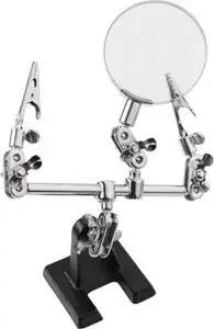 Third hand tool set with magnifying glass — No name — model NAR0044