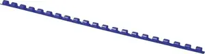Binding Spines Office Products A4 6mm for 25 Sheets, Pack of 100, Blue
