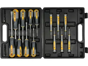 Screwdriver set Vorel 60785 — manual, 32 pieces