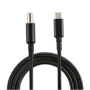 No name USB-C uz Dell 7.4×5.0 mm barošanas kabelis, 18.5–20V, 100W, 1.8 m