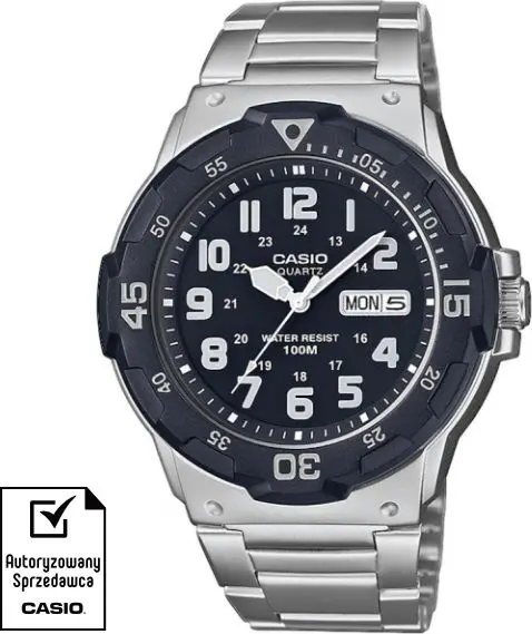 Casio MRW-200HD-1BVEF vīriešu analogais rokas pulkstenis