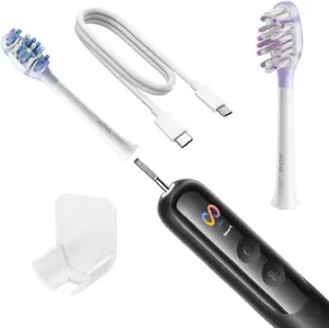 Electric Toothbrush MOVA Fresh 20 VisionAI with Pressure Sensor, Black (model ATS25B-BL)