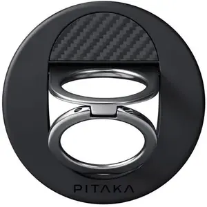 Держатель-кольцо для телефона Pitaka MagEZ Grip 3, черный/серый