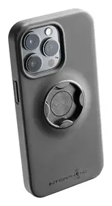 Protective cover case INTERPHONE for iPhone 13 Pro, TPU, black, 6.1" screen