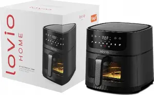 Eļļas fritieris Doerr PureFry XL Smart 6L Black – tilpums 6 l, digitālā vadība