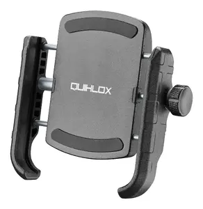 Pasīvs telefonu turētājs INTERPHONE QUIKLOX - CRAB velosipēdam/auto, melns