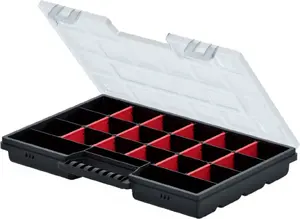 Instrumentu organizators Kistenberg KNO30204 — pārnēsājams uzglabāšanas tray ar rokturi
