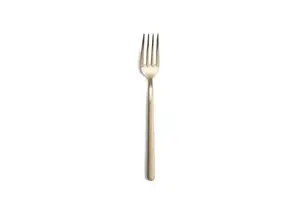 COMAS VIOLET Satin Champagne Dinner Fork, stainless steel, model ES2212111