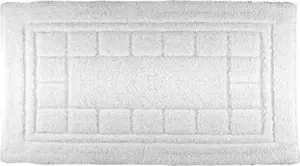 Sourcing Bathroom Rug 55x90cm White