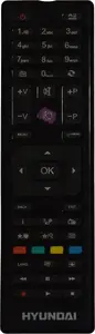 Television remote control HYUNDAI RC4862 (MPN RC4862) compatible with Vestel-based models, dual IR/TV functions