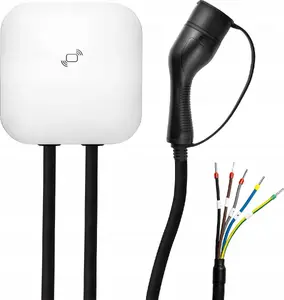 Зарядная станция Akyga AK-EC-21 Type 2 Wallbox для электромобилей, 3-фазная 16А 11 кВт, кабель 5 м