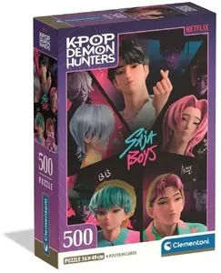 Puzzle Clementoni 500 pieces — Compact format 'K-pop Demon Hunters'