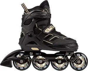 Recreational Adjustable Roller Skates Nils Extreme NA14174 Black Size 35–38