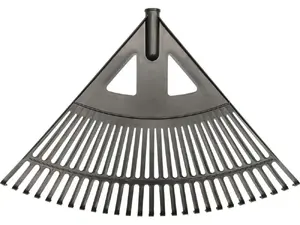 Garden rake Flo 35791 – 1 piece, metal tines, long handle
