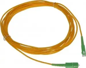 Fiber optic patch cable RBLINE SC/APC to SC/APC, 5 m, orange