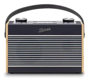 Portable radio No name Rambler Max — DAB/DAB+/FM tuner, AC/battery, rotary volume, external antenna, 270×94×177 mm