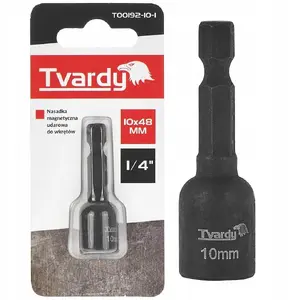 Magnetic impact screwdriver bit holder Tvardy 10 mm x 48 mm 1/4" for screwdriver/drill