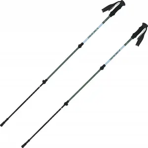 Trekninga nūjas Viking Kivi 2.0 Trekking — pieaugušajiem, regulējamas, zaļas, UNI