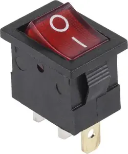 No name switch connector MK1011 red indicator 230V