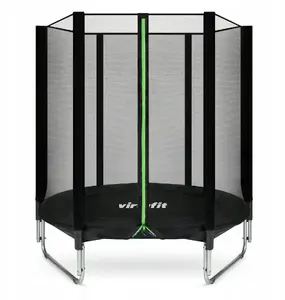 Tramps Virtufit VIRTUFIT TRAMPOLINA Z SIATKĄ BEZPIECZEŃSTWA 183 cm — Virtufit VF06004-183