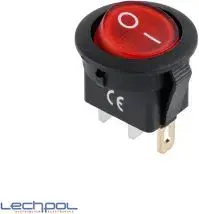 Switch connector LechPol IRS-101-8C/D 12V (PRK0018B) — electrical switch wiring accessory