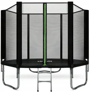 Trampolīna Virtufit ar drošības tīklu 251 cm — Virtufit VF06004-251