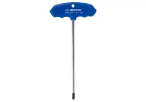 Hex key long arm King Tony 11A315R — 20 cm