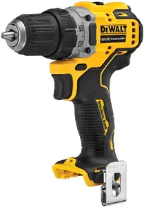 Power screwdriver / impact driver DeWALT DCD701N, 12 V, 230×165×75 mm, Black/Yellow