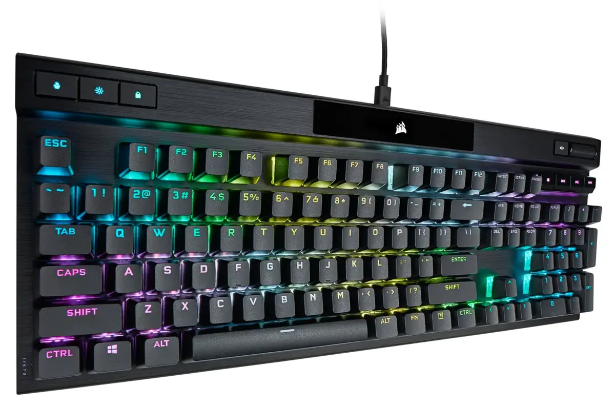 CORSAIR K70 RGB PRO spēļu tastatūra AZERTY Photo 11