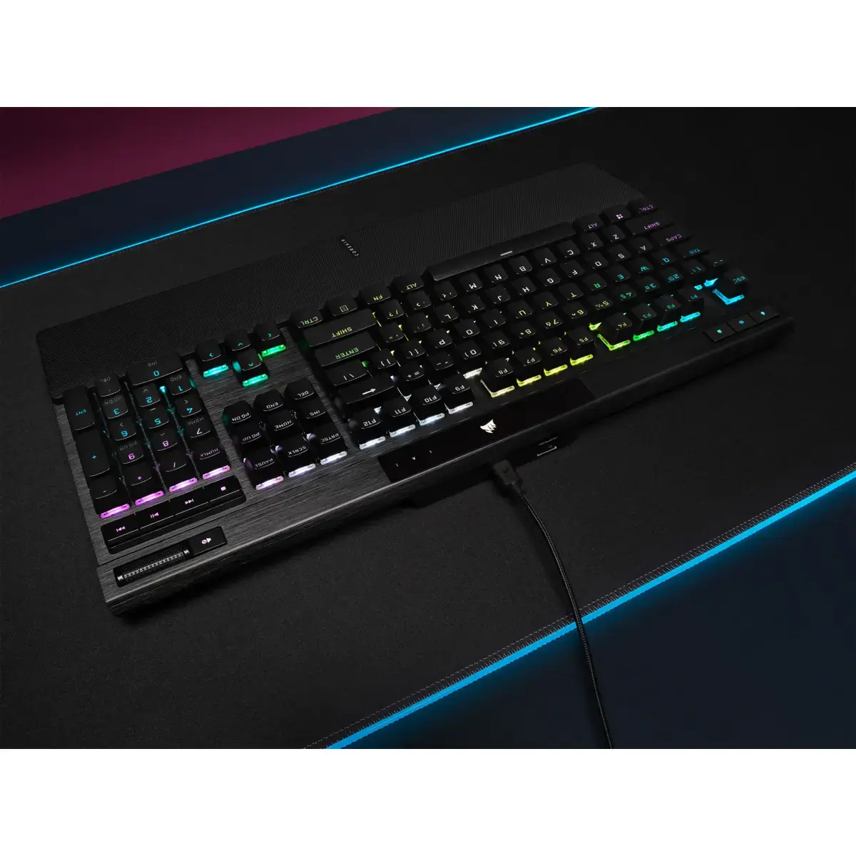 CORSAIR K70 RGB PRO spēļu tastatūra AZERTY Photo 18
