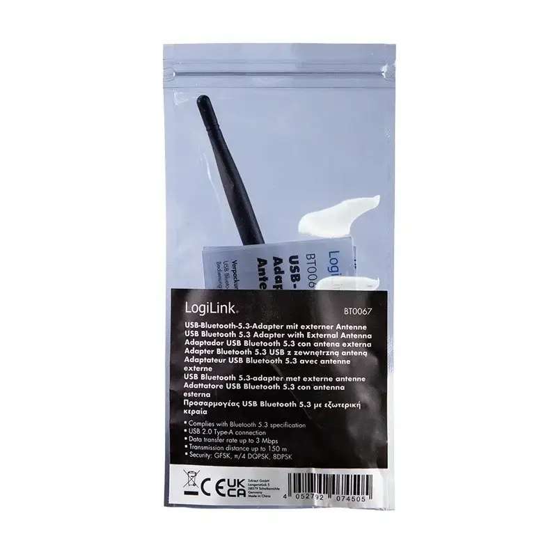 LOGILINK BT0067 USB-A адаптер Bluetooth 5.3 Photo 6